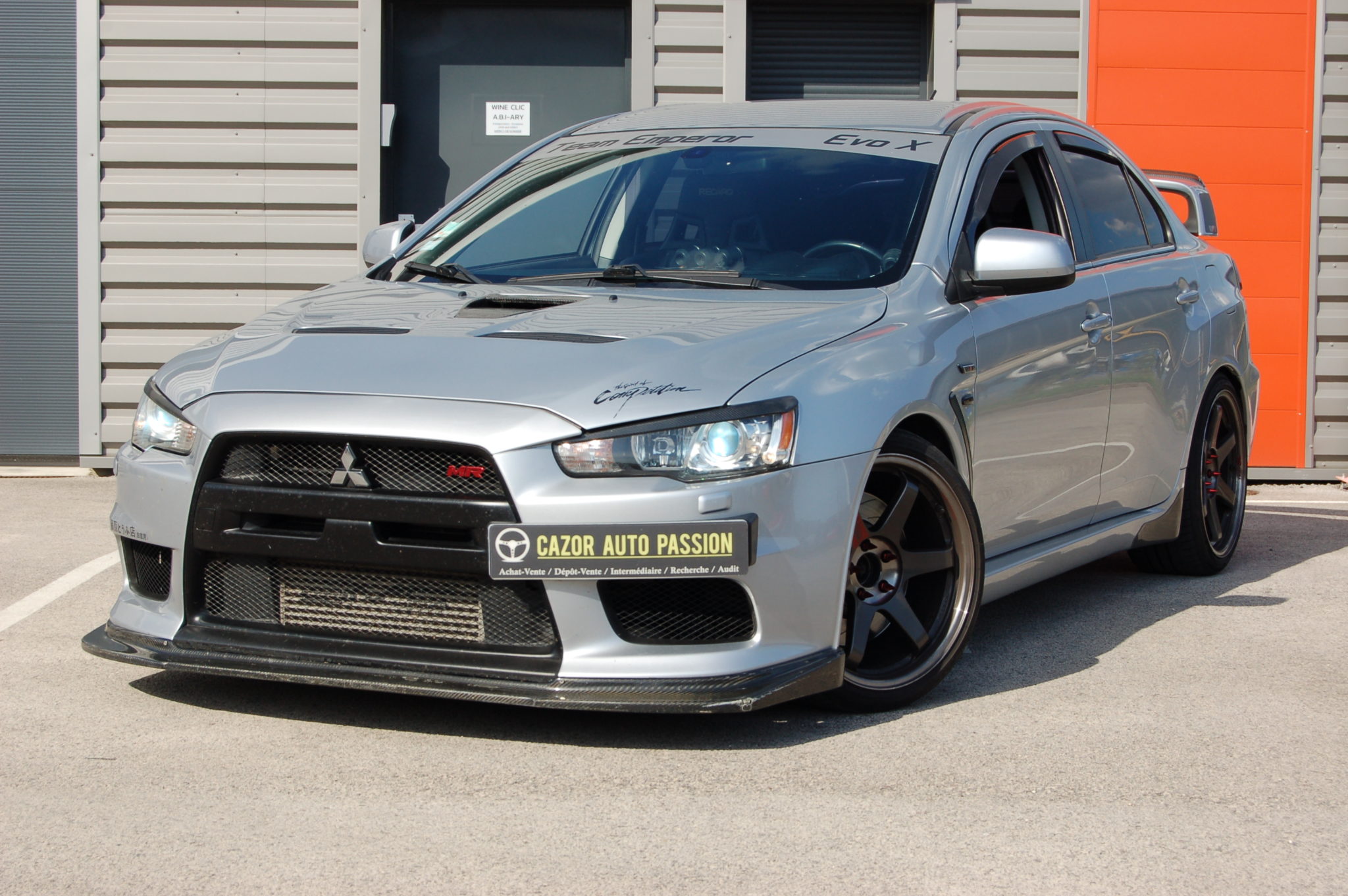 Mitsubishi Lancer Evo X MR TC-SST - Cazor Auto Passion